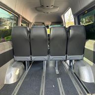 Minibus, rangée de sièges arrière